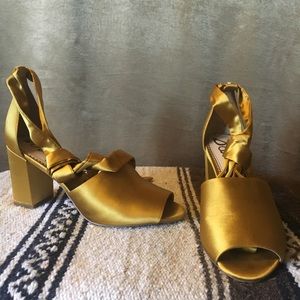 Gold Sam Edelman lace up